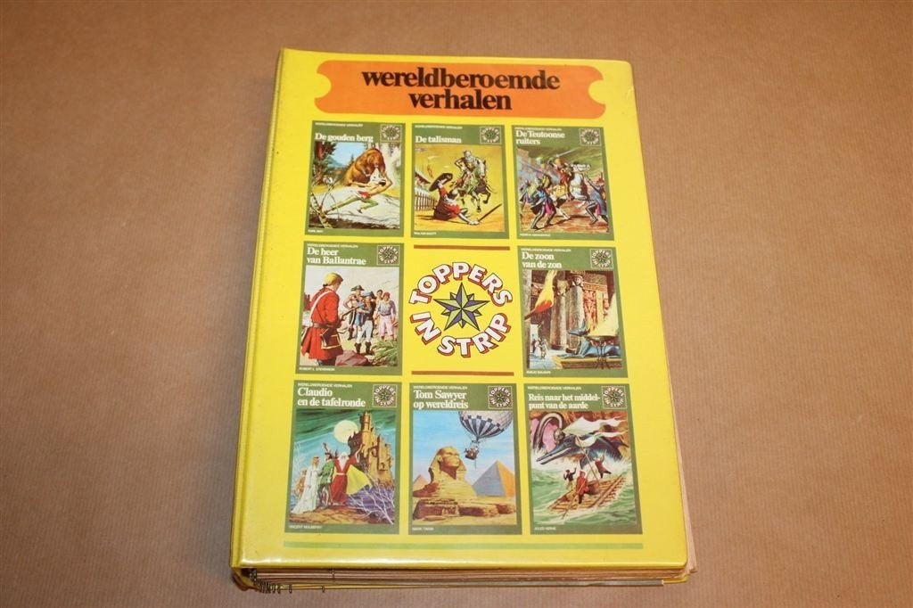 Toppers in Strip — Complete Map 4 met 16 Delen 1975, Boeken, Stripboeken, Eén stripboek, Ophalen of Verzenden, Gelezen