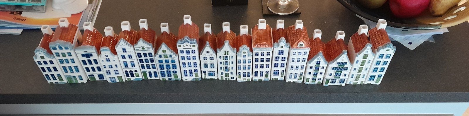 Delfts Blauw huisjes miniatuur collectie, Verzamelen, Ophalen of Verzenden