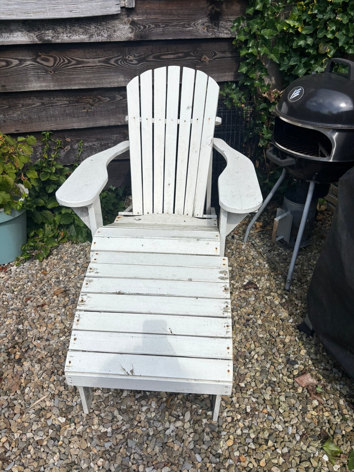Adirondack tuinstoel, Tuin en Terras, Tuinstoelen, Ophalen, Gebruikt, Hout