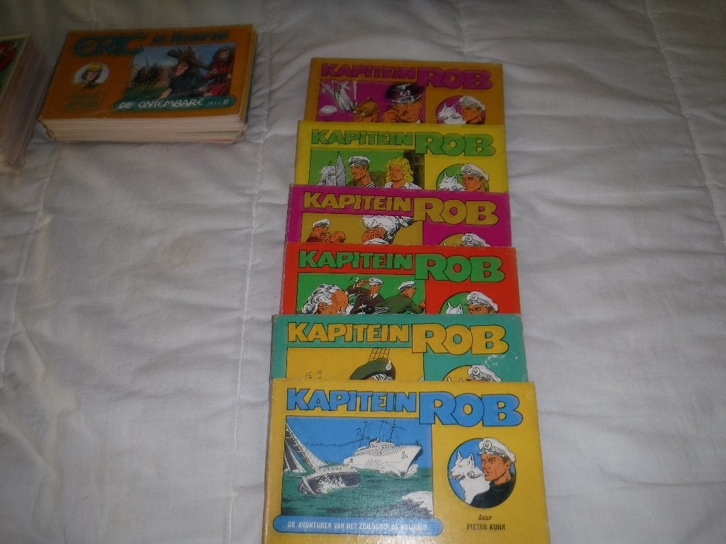kapitein rob, Ophalen of Verzenden, Zo goed als nieuw, Meerdere stripboeken, Pieter Kuhn