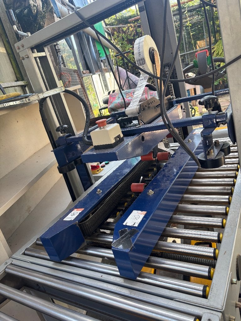Youngsun MH-FJ-1AW automatische dozen sealmachine, Ophalen, Gebruikt