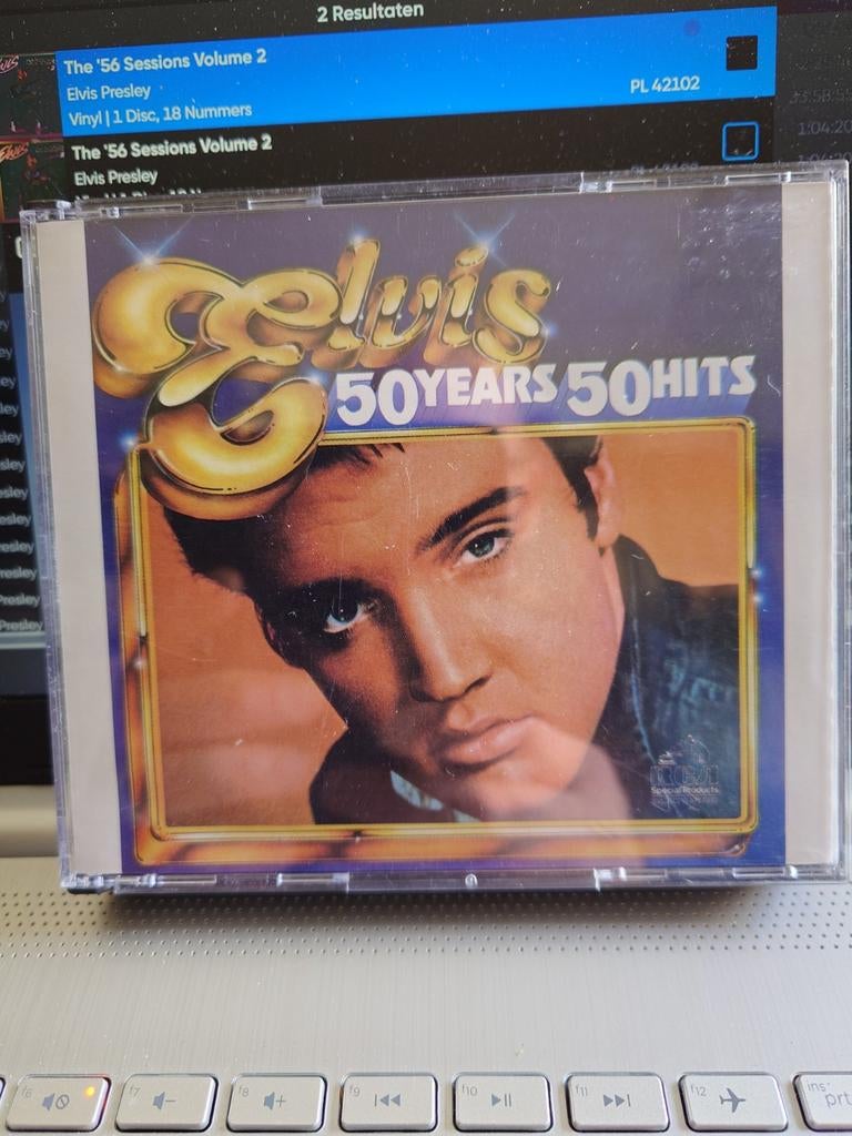 Elvis Presley - 50 Years 50 Hits (2CD), Cd's en Dvd's, Vinyl | Rock, Ophalen of Verzenden, 1990 - 1999, Zo goed als nieuw, Rock-'n-Roll