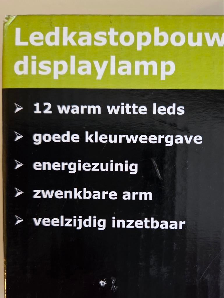 Ledkastopbouw-/displaylamp Nieuw, Ophalen of Verzenden, Nieuw