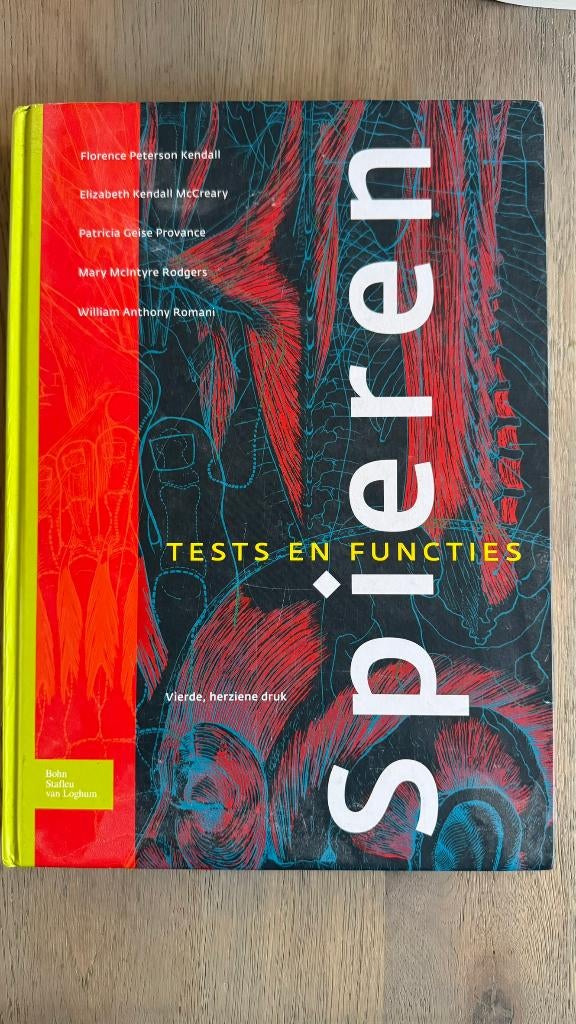 Spieren : tests en functies, Ophalen of Verzenden, Overige niveaus