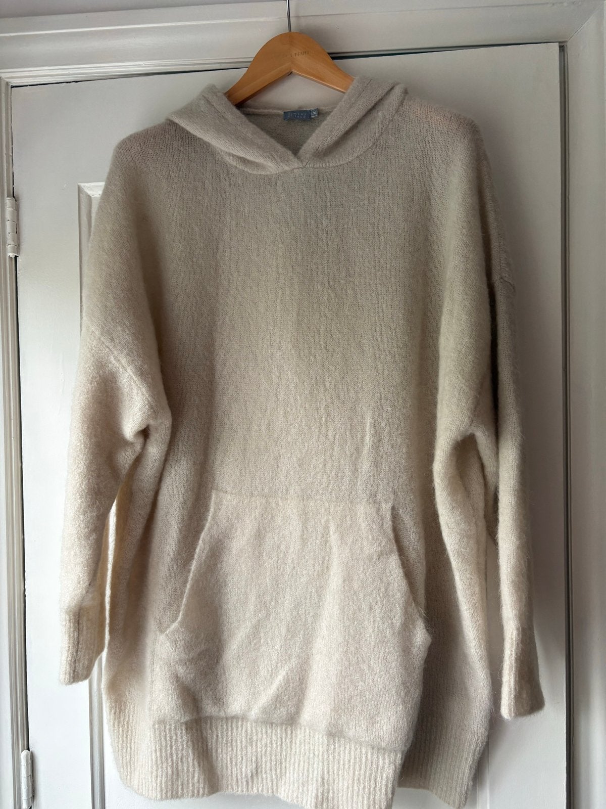 Nomansland Kid Mohair Trui met Capuchon L/XL, Ophalen of Verzenden, Gedragen, Maat 46/48 (XL) of groter, Beige