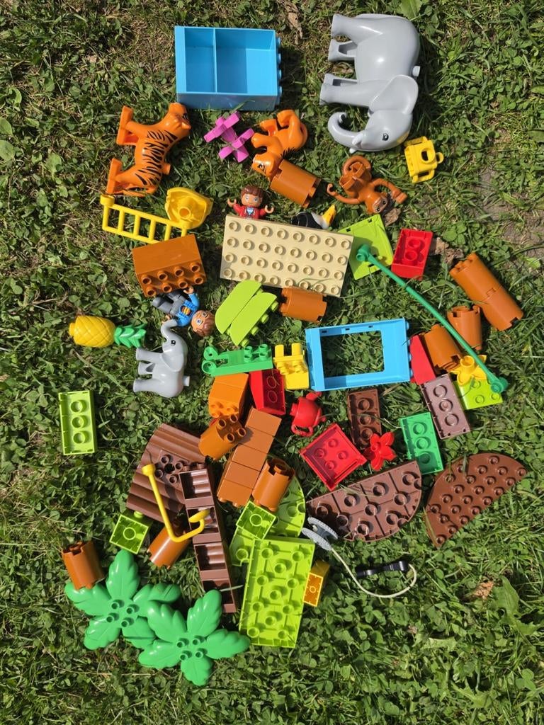 Duplo Tropisch Eiland 10906 - Compleet (zonder dame pop), Kinderen en Baby's, Speelgoed | Duplo en Lego, Gebruikt, Overige thema's