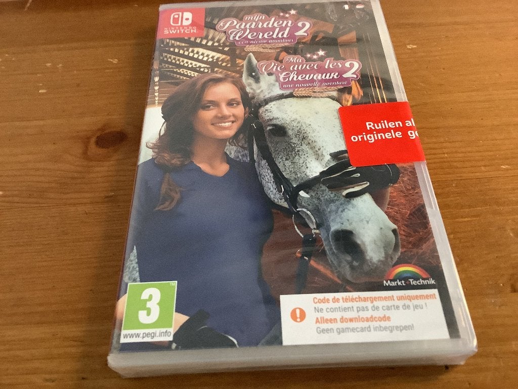 Mijn Paarden wereld 2. nintendo switch, nieuw in folie, 1 speler, Nieuw, Ophalen of Verzenden, Vanaf 3 jaar