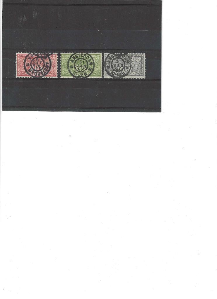 84-86 Tuberculose zegels. Gestempeld, Postzegels en Munten, Postzegels | Nederland, Gestempeld, T/m 1940, Ophalen of Verzenden