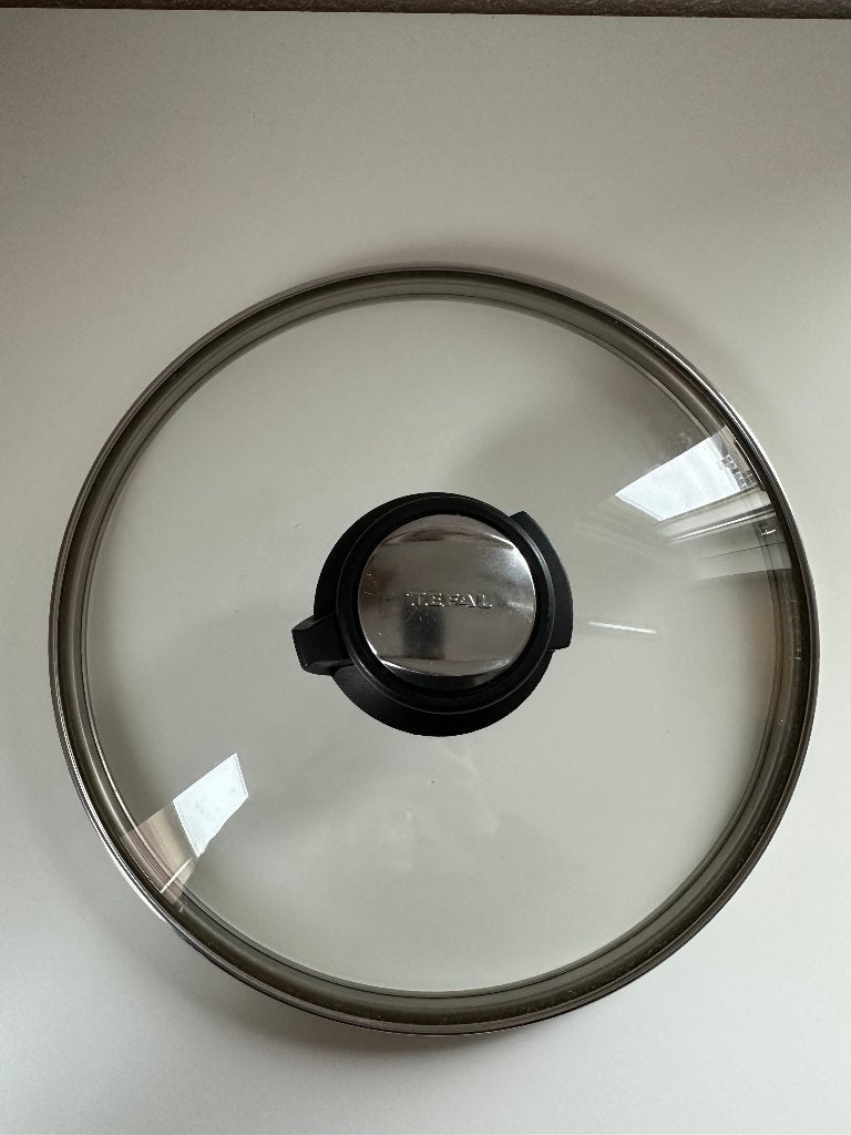 Tefal glazen deksel (hapjes) pan - ca. 24 cm - nieuw, Huis en Inrichting, Tefal, Met deksel, Overige typen, Nieuw