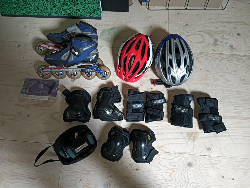 Mogema + Zandstra skeelers, Ophalen of Verzenden, Inline skates 5 wielen