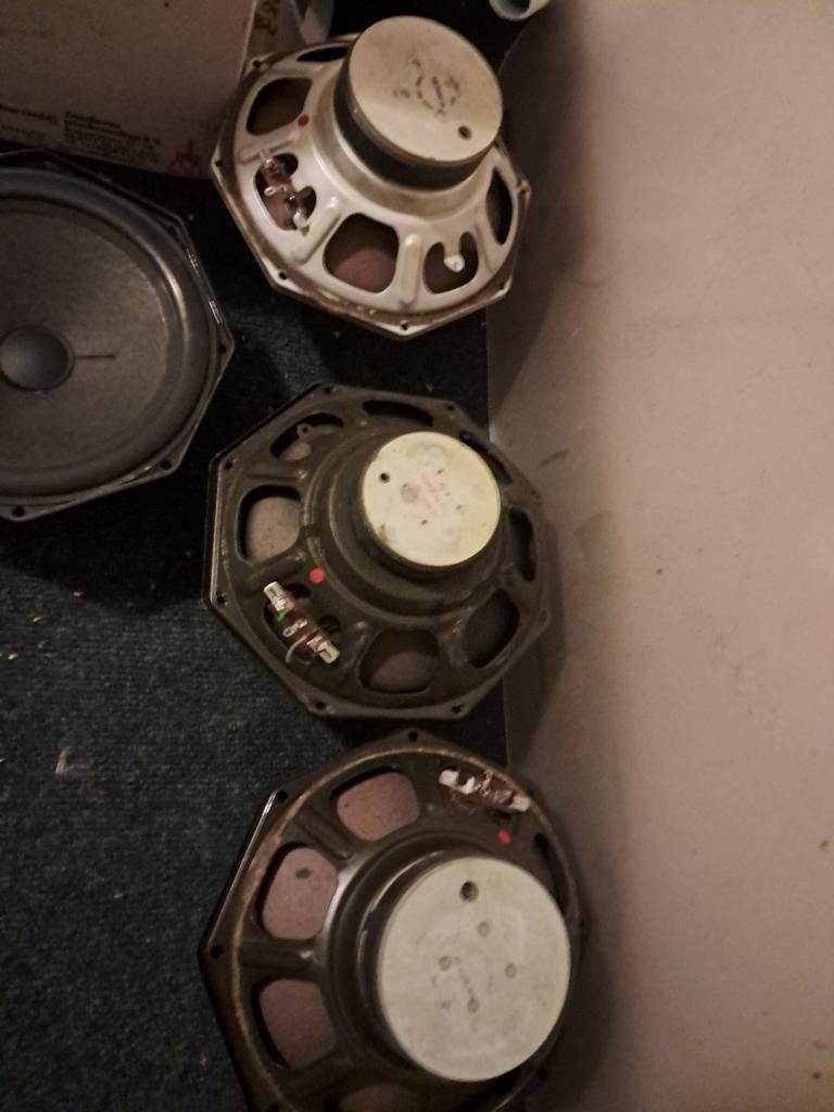 Philips luidsprekers, Ophalen of Verzenden, Minder dan 60 watt, Front, Rear of Stereo speakers, Philips