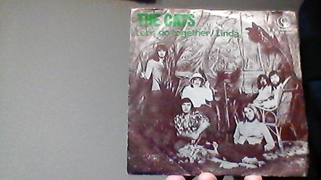 the cats jukebox single lets go together uit 1973, Cd's en Dvd's, Vinyl Singles, Verzenden, Zo goed als nieuw, Pop, Single