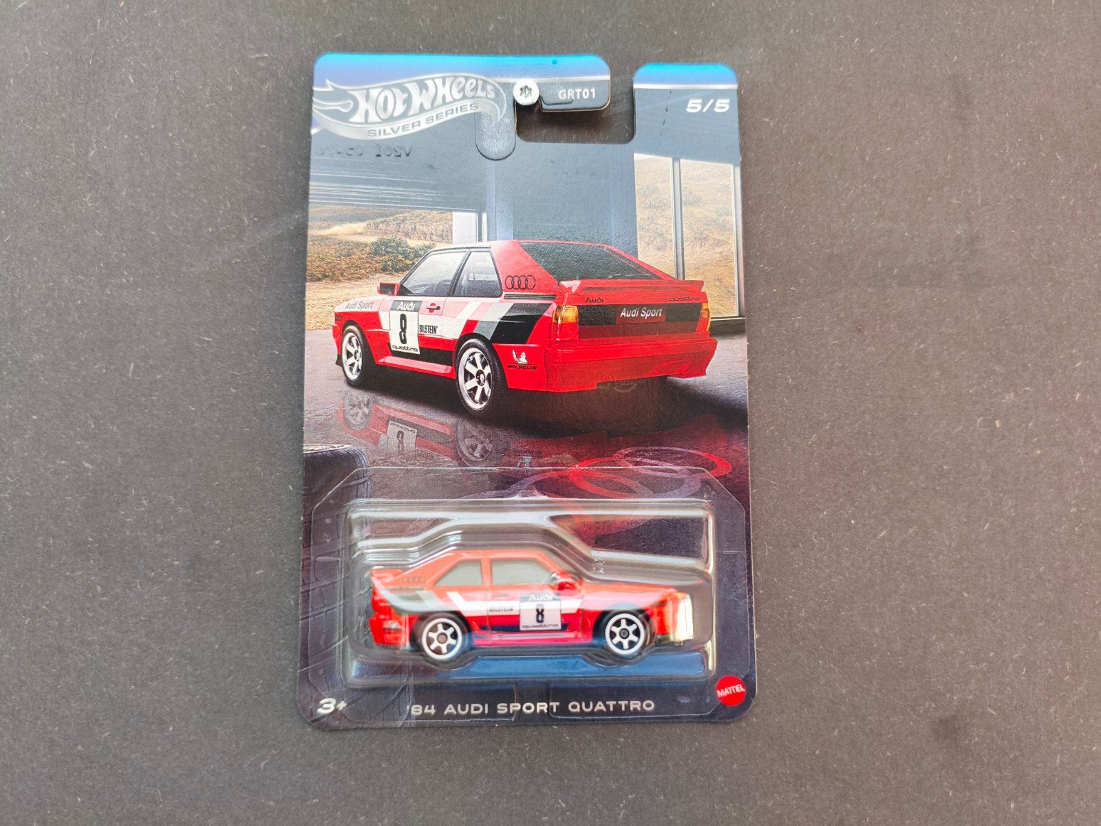 Hot Wheels '84 Audi Sport Quattro - Silver Series 5/5, Ophalen of Verzenden, Nieuw, Auto