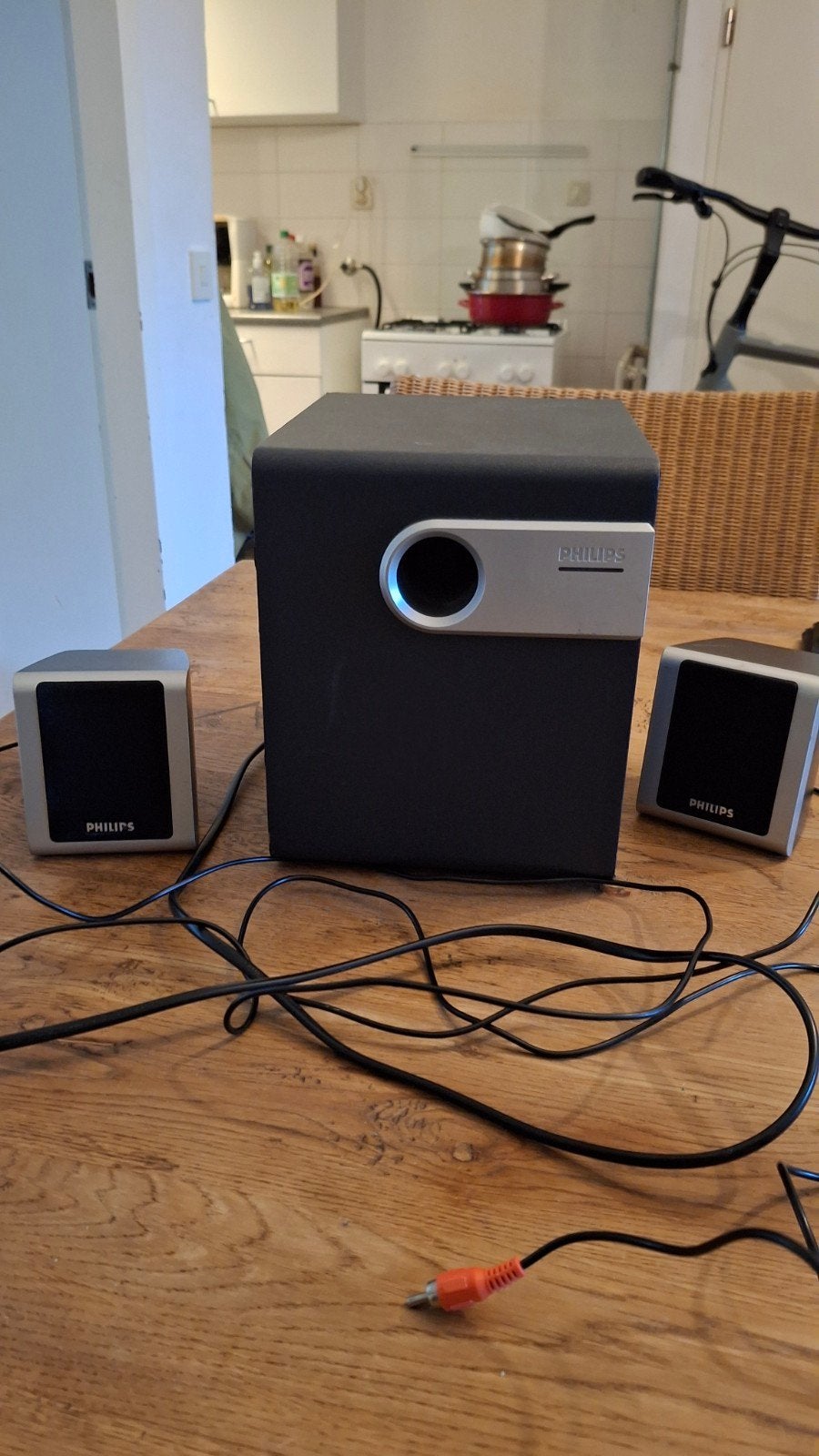veel mooi flips, Computers en Software, Pc speakers, Ophalen, Gebruikt, Audiokanaal 2.1, Philips
