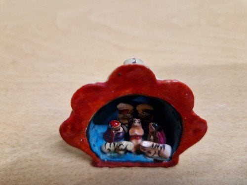 beeld kribbe 1987 christoffel school, Ophalen of Verzenden, 'T Olde Gre-j, Info@toldegrej.nl, Endepoelstraat 20f Didam