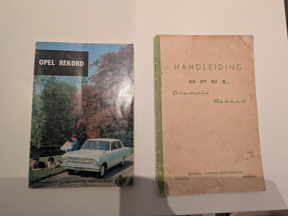 Opel Olympia handleidingen, Ophalen of Verzenden, Gelezen, Overige onderwerpen, Diverse
