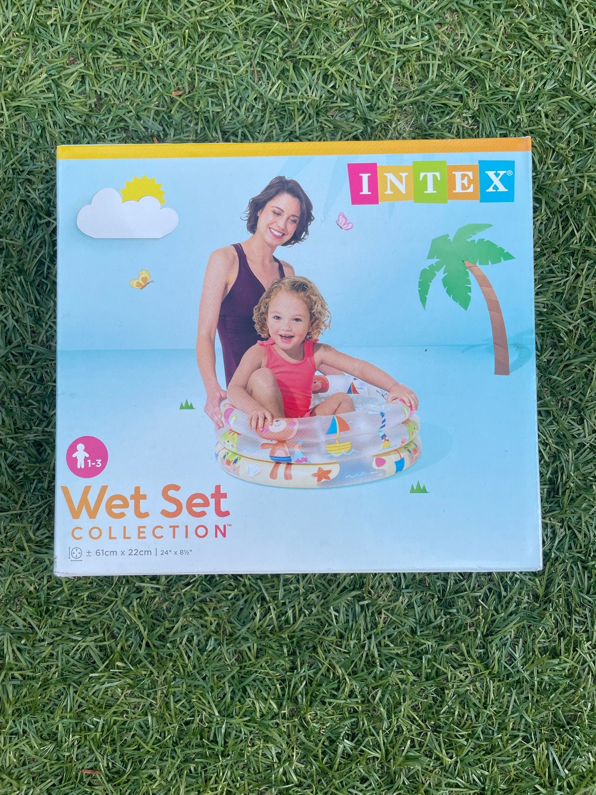 Intex kinderbadje met beertjes - nieuw in doos, Minder dan 80 cm, Opblaaszwembad, Rond, Nieuw