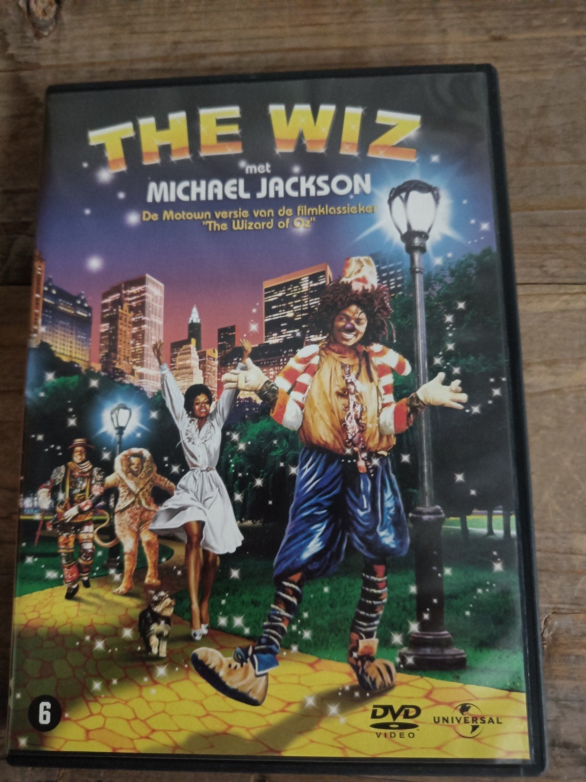 The Wiz - Michael Jackson DVD - Motown klassieker, Ophalen of Verzenden, Duits, Vanaf 6 jaar, Duits