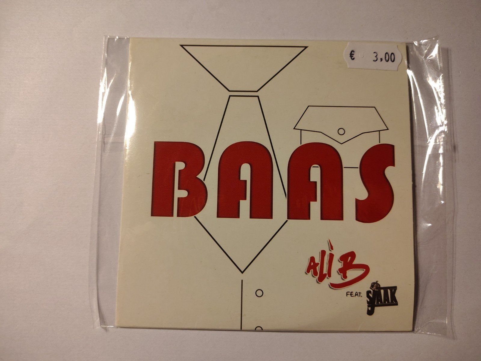 Ali B - Baas, Cd's en Dvd's, Ophalen of Verzenden, 2000 tot heden, Zo goed als nieuw