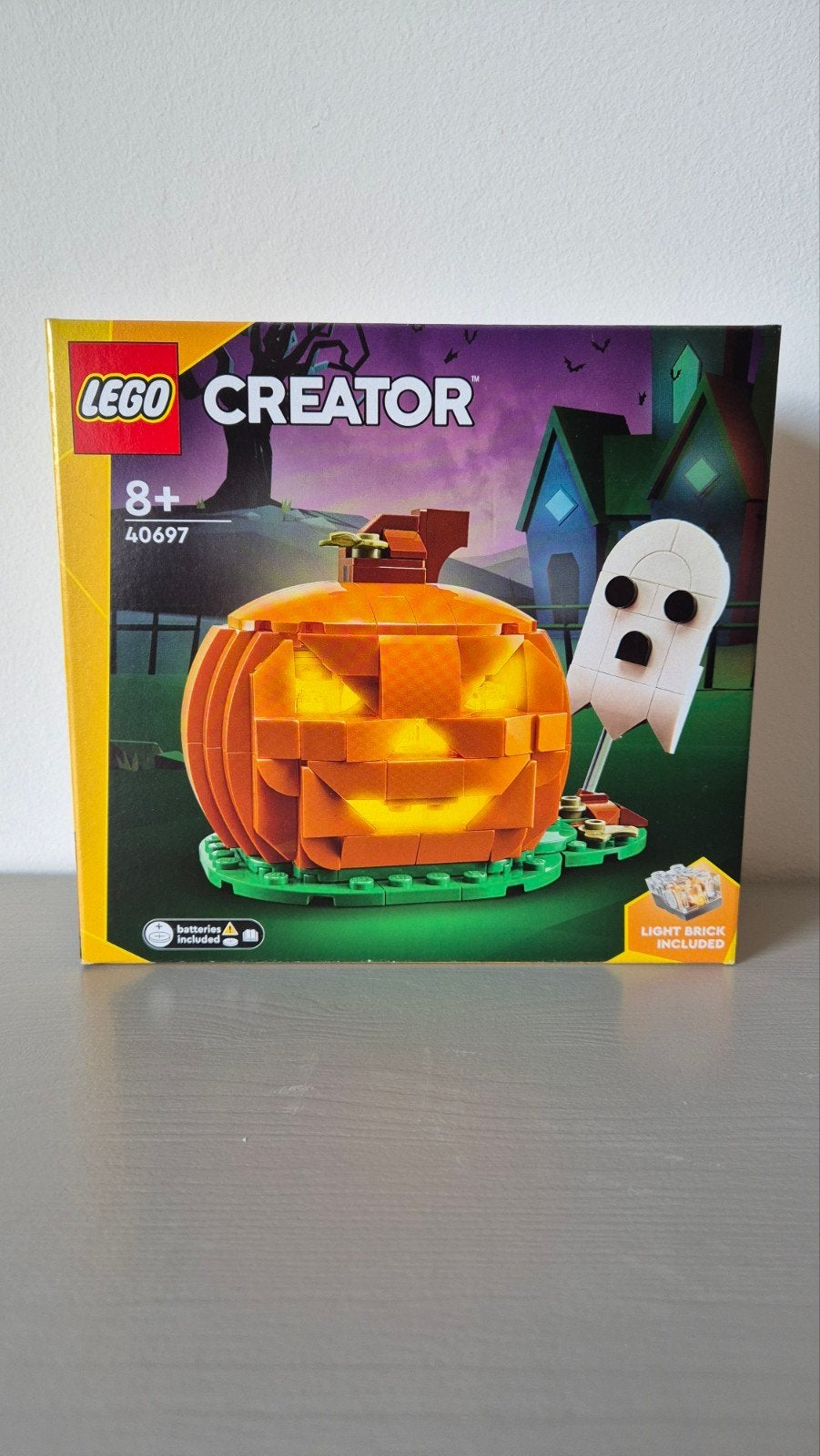 Lego: Light-up Jack-O-Lantern / Halloweenpompoen - 40697, Lego, Nieuw, Ophalen of Verzenden, Compleet