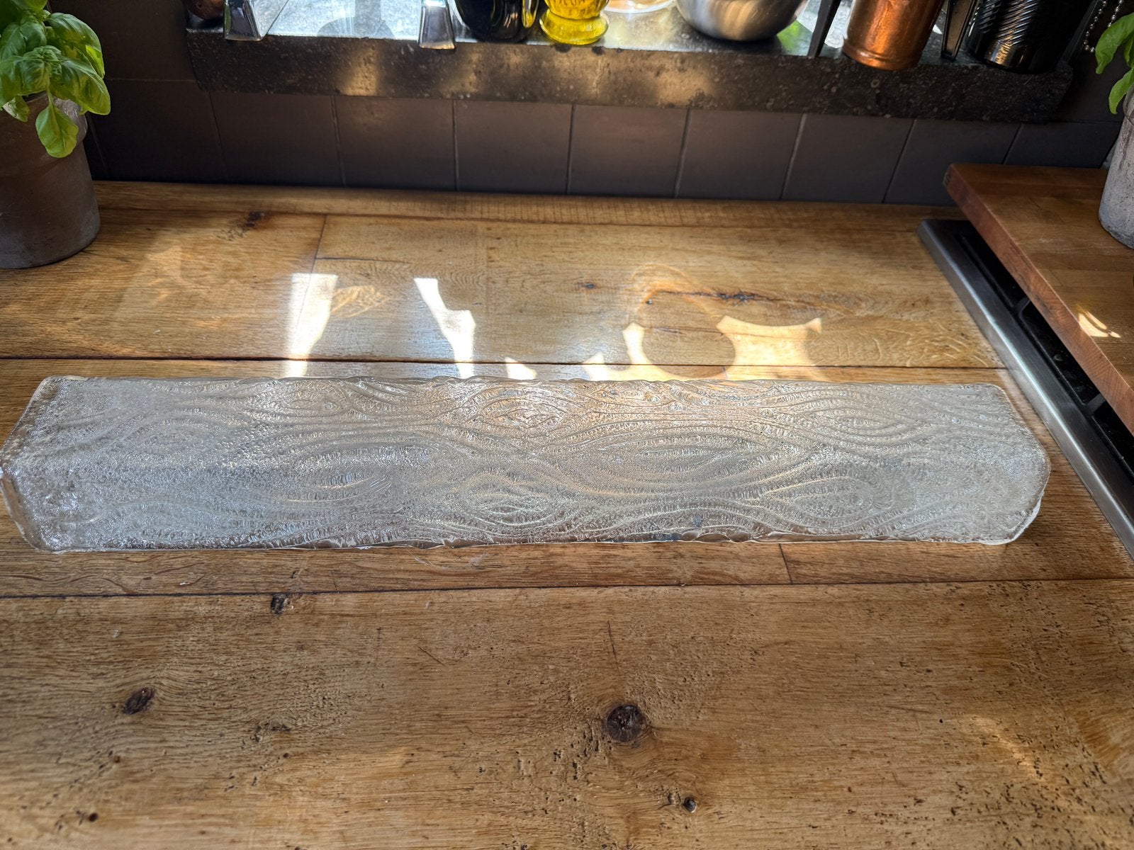 Ijslamp spaceage 65 cm, Verzenden, 50 tot 150 cm, Zo goed als nieuw, 10 tot 30 cm