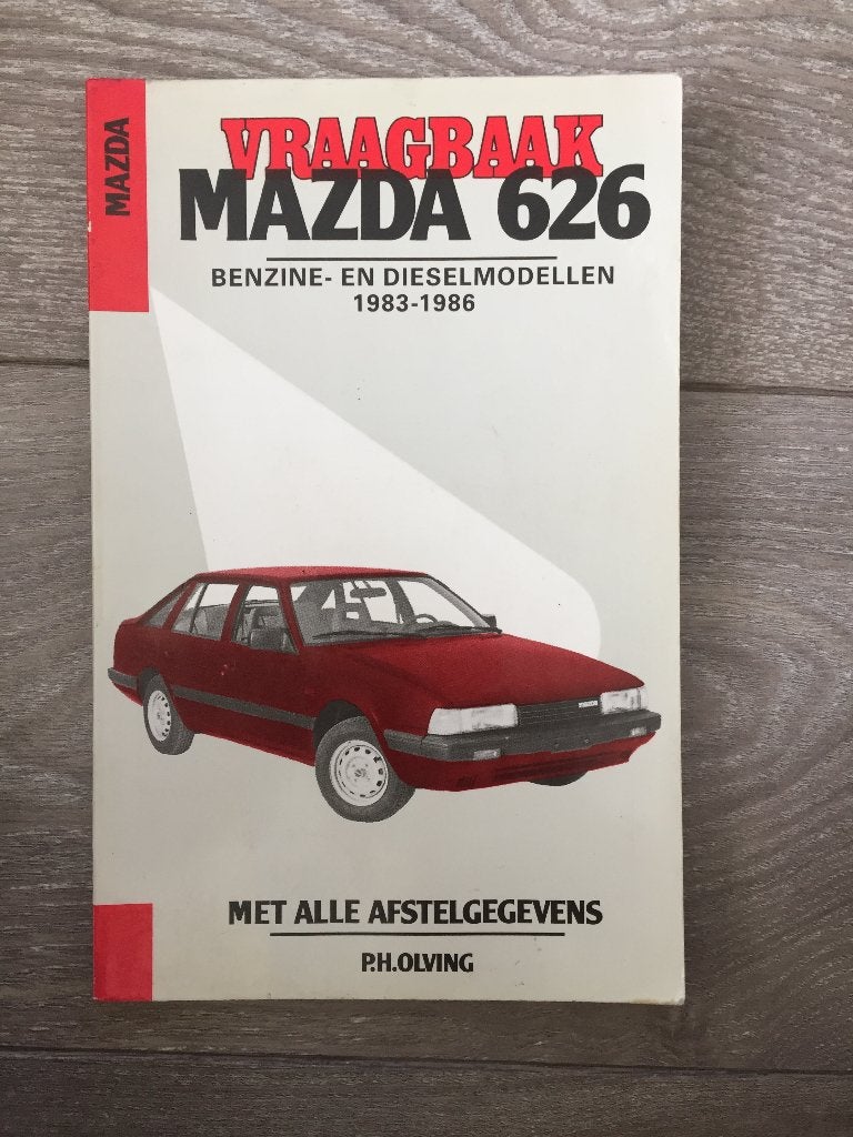 Vraagbaak Mazda 626 Benzine- en Dieselmodellen 1983-1986, Ophalen of Verzenden