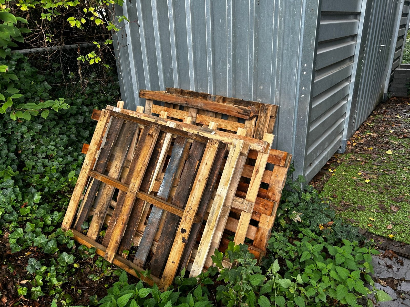 Gebruikte pallets en houten planken, Gratis, Ophalen, Gebruikt, 25 tot 50 mm, Pallet