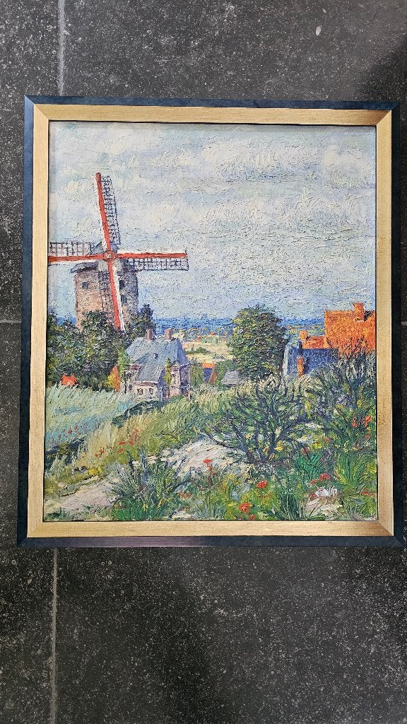De Ploeg Groningen  George Martens  Olie werk op linnen doek, Antiek en Kunst, Kunst | Schilderijen | Klassiek, Ophalen