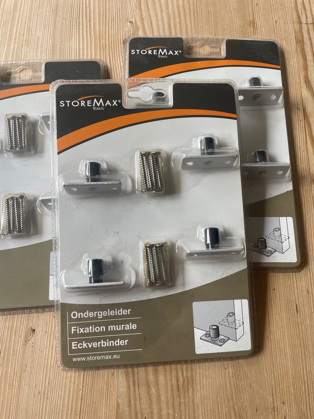 3x Nieuwe StoreMax Basic Ondergeleiders in verpakking, Ophalen of Verzenden, Nieuw, Overige typen