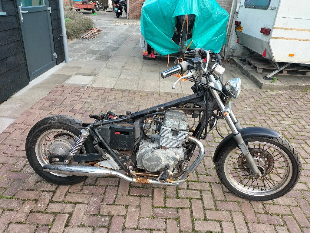 Bijna complete Honda rebel CMX450 c18 Loop Sloop, Motoren, Ophalen, Gebruikt