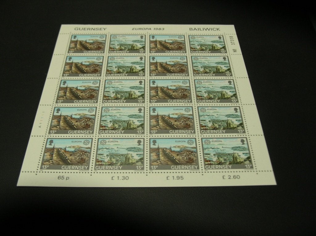 Cept/Verenigd Europa Guernsey 1983, Verzenden, Overige landen, Postfris
