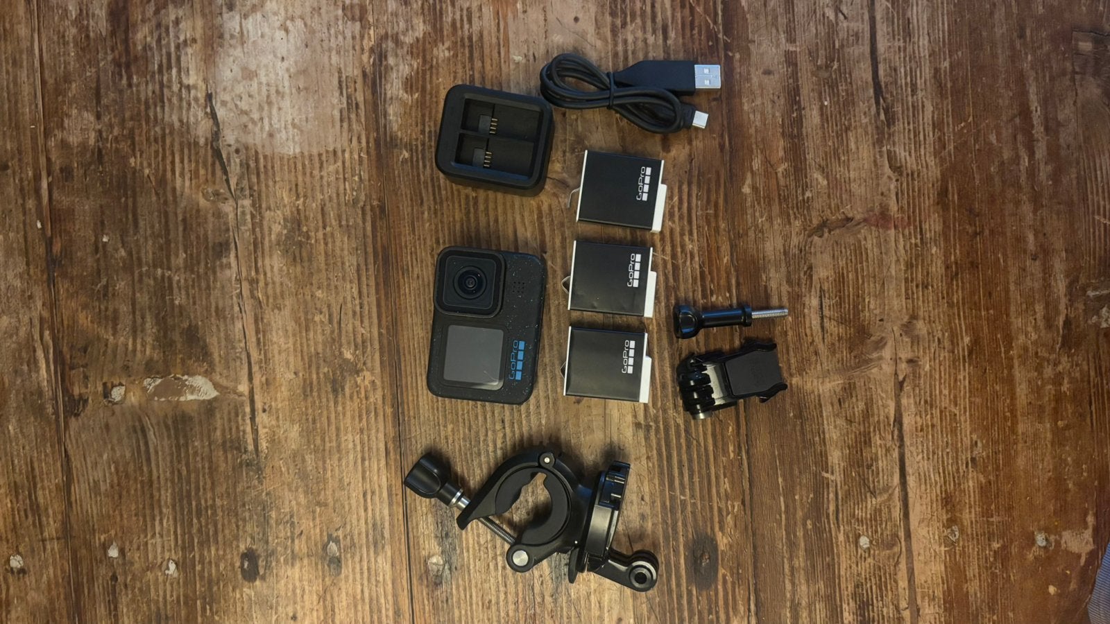Complete GoPro Hero 12 Set (met veel extras!), Ophalen of Verzenden, Zo goed als nieuw