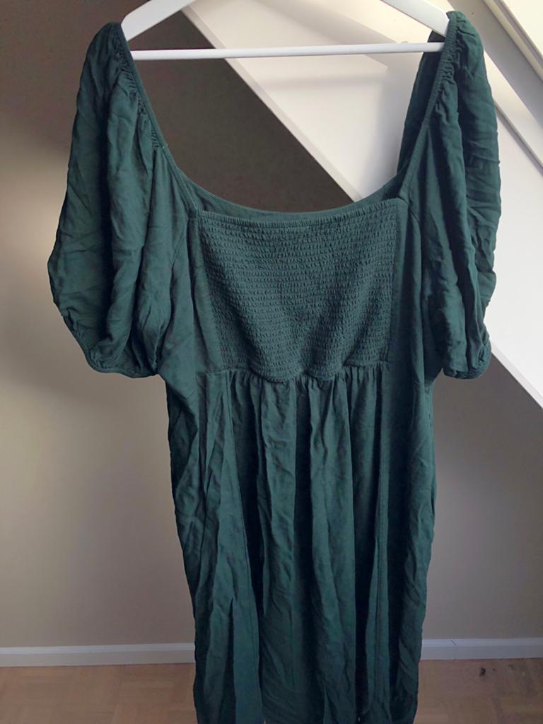 Donkergroene Jurk Maat 54  - Nieuw (Old Navy), Maat 46/48 (XL) of groter, Nieuw, Ophalen of Verzenden, Onder de knie