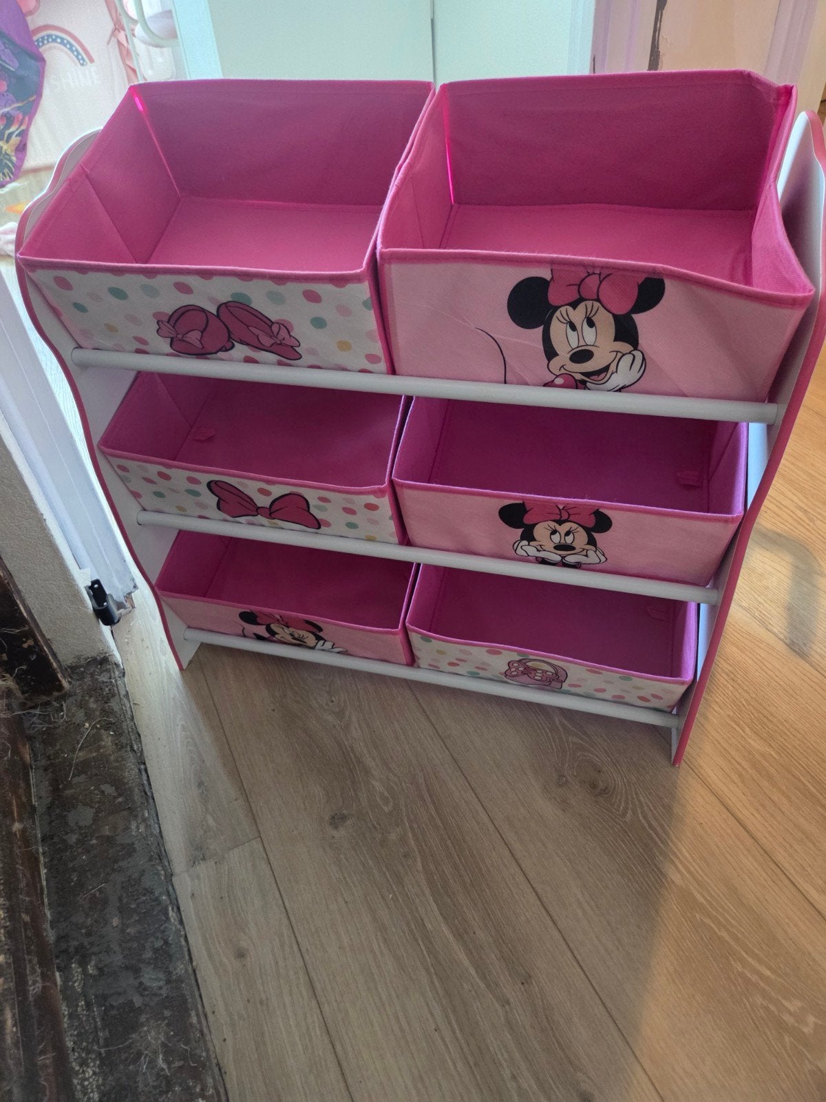 Minnie Mouse Speelgoedrek met Opbergbakken, Kinderen en Baby's, Ophalen, Gebruikt, Meisje