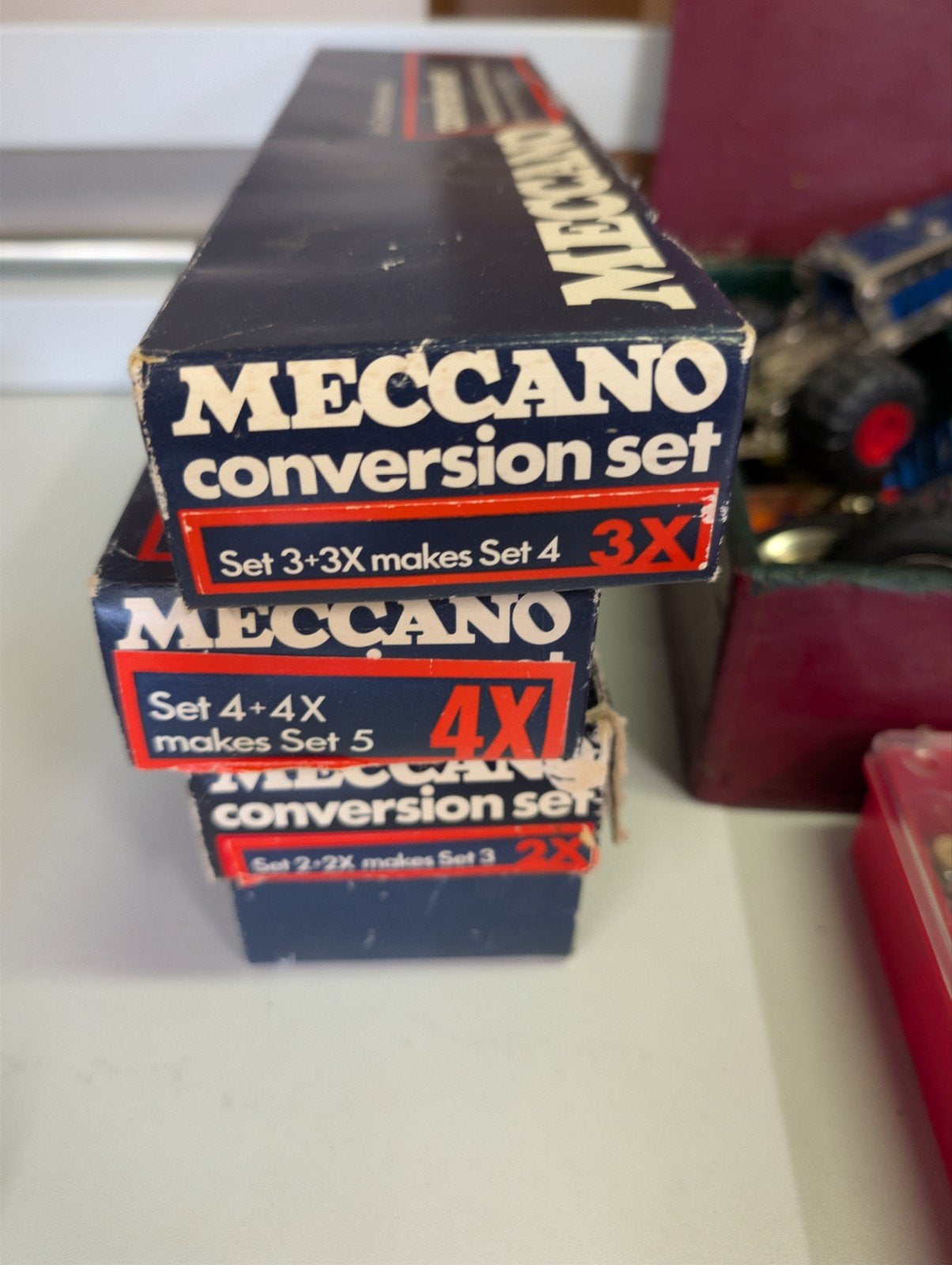 Grote partij vintage Meccano, Ophalen of Verzenden, Gebruikt, Overige merken