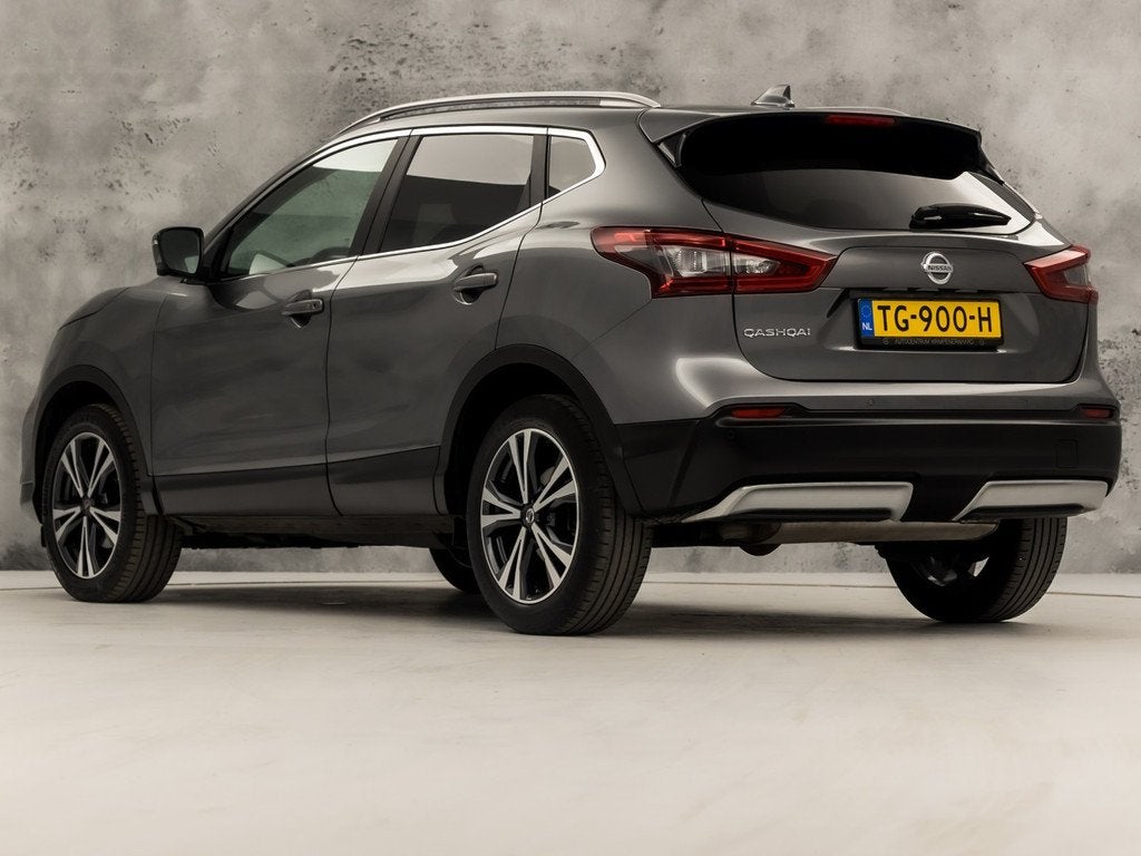 Nissan QASHQAI 1.2 N-Connecta (PANORAMADAK, NAVIGATIE, 360 C, Auto's, Nissan, Voorwielaandrijving, 12 maanden, Stof, Gebruikt