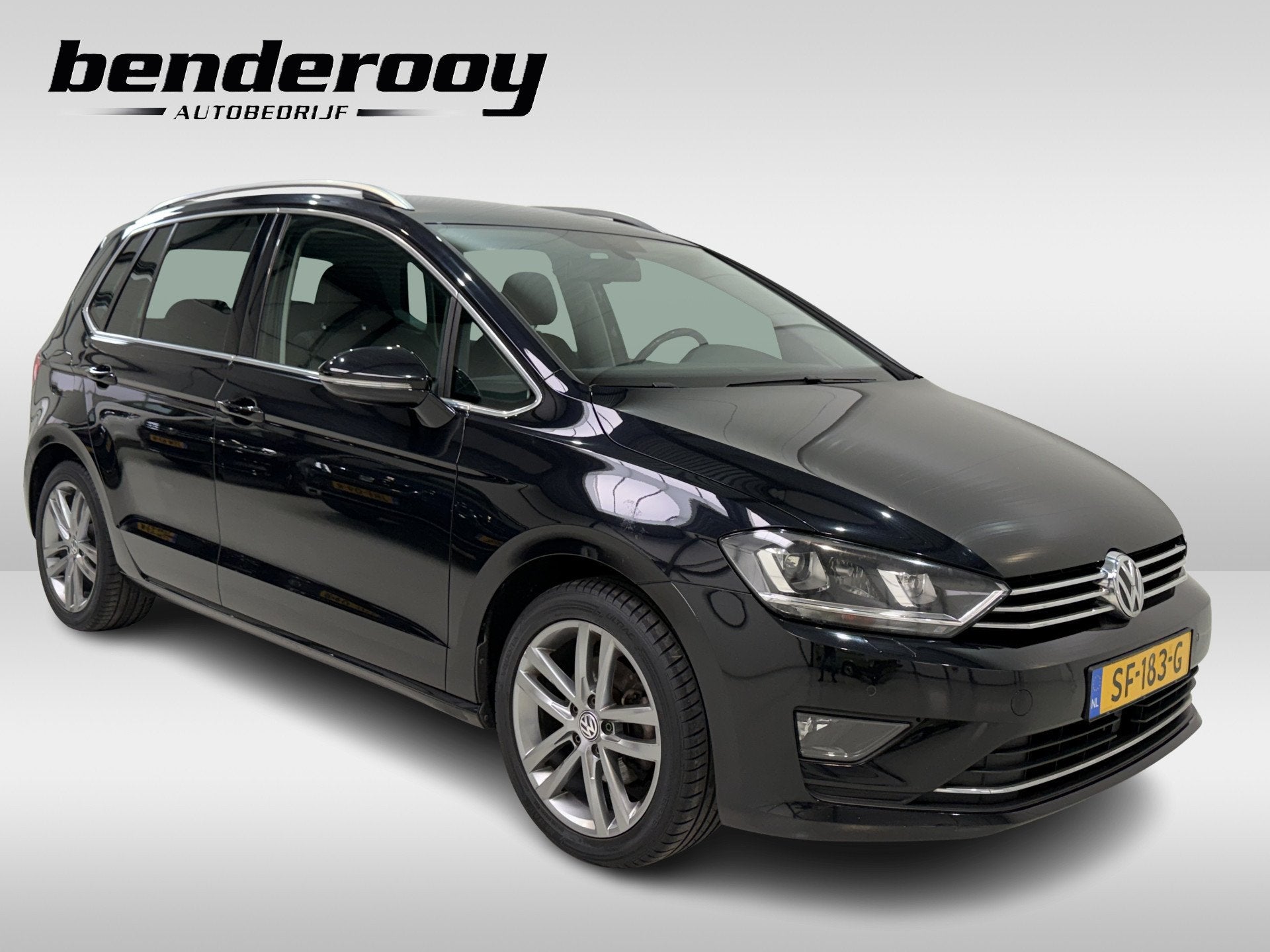 Volkswagen Golf Sportsvan 1.4 TSI 150pk DSG Highline, Auto's, Volkswagen, Stof, Gebruikt, Euro 6, Zwart