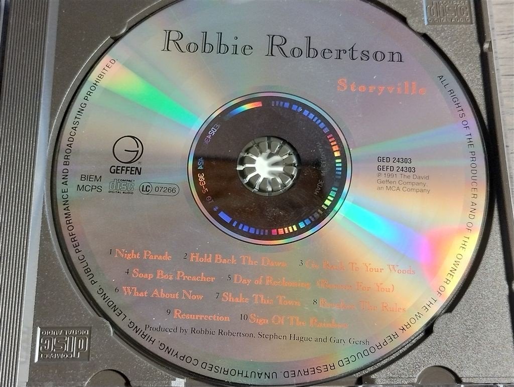 Robbie Robertson - Storyville, Ophalen of Verzenden, Zo goed als nieuw, Pop