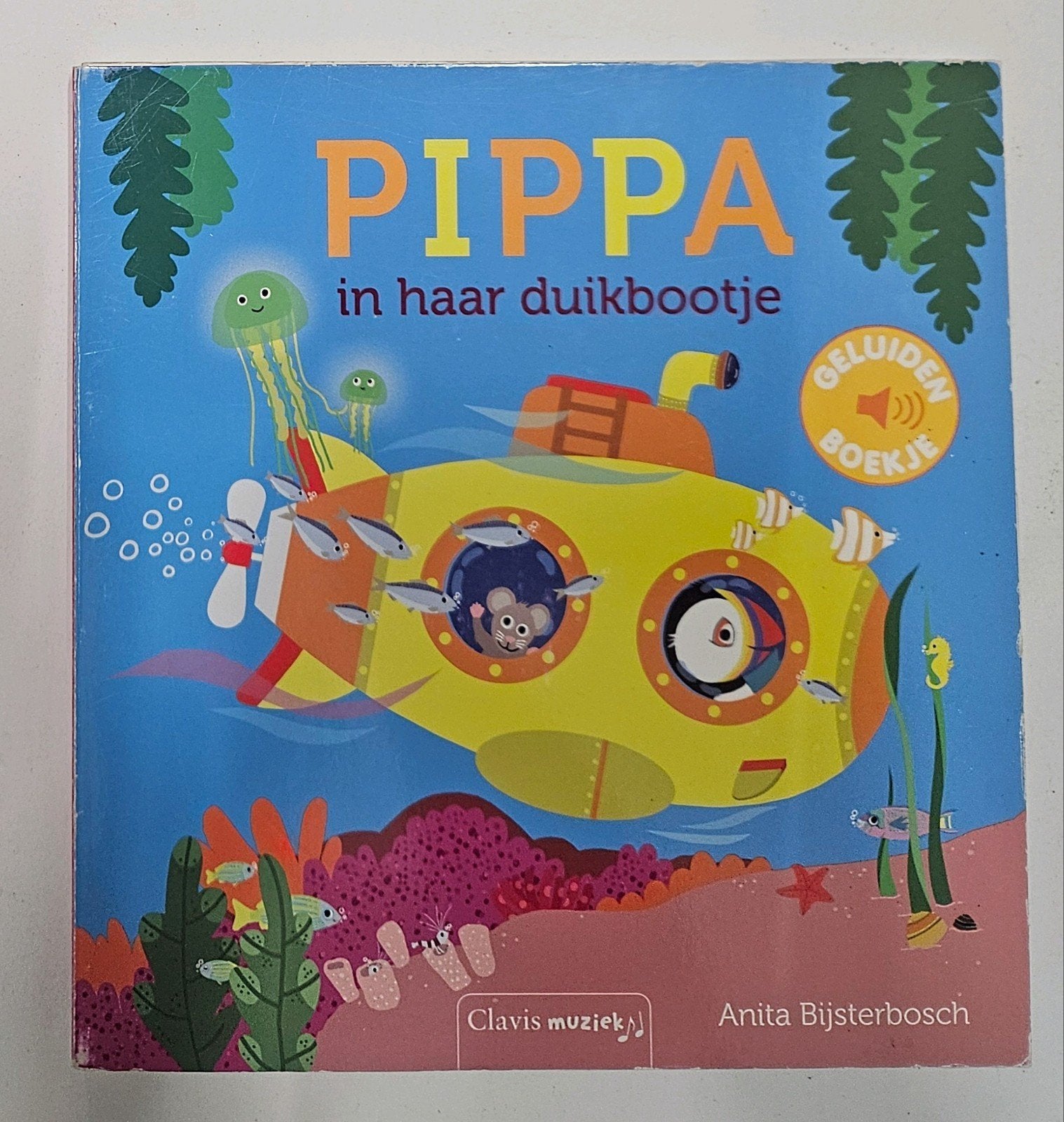 Pippa in haar duikbootje geluidenboek, Boeken, Ophalen of Verzenden