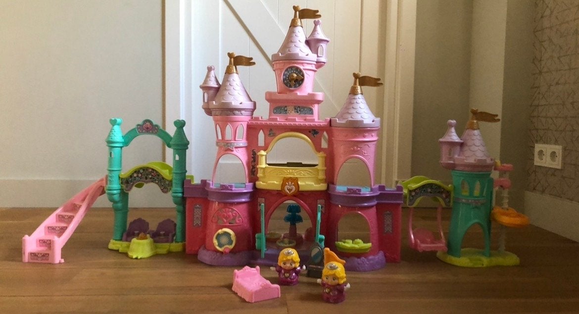 Prinsessenkasteel met accessoires, Ophalen of Verzenden, Gebruikt, Meisje