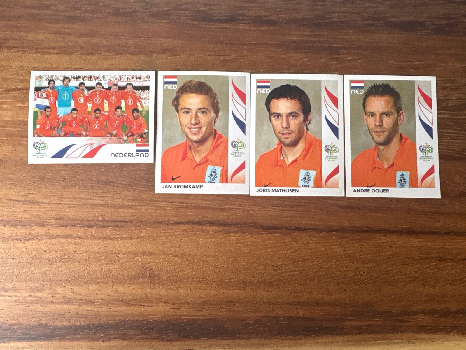 WK 2006 Panini voetbalplaatjes Nederland, Ophalen of Verzenden, Zo goed als nieuw, Stickers en Plaatjes