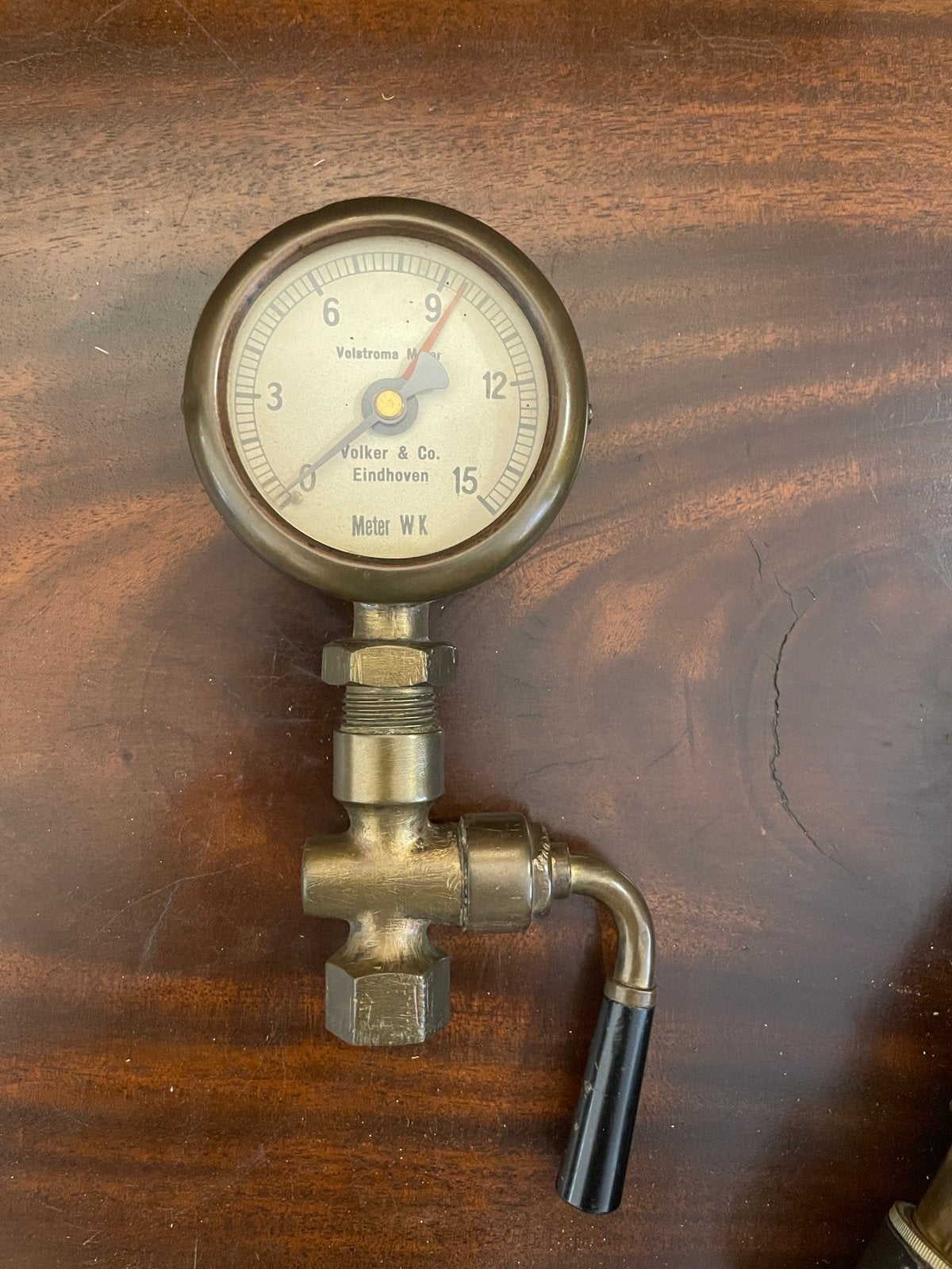 Antieke drukmeter Eindhoven, Ophalen of Verzenden