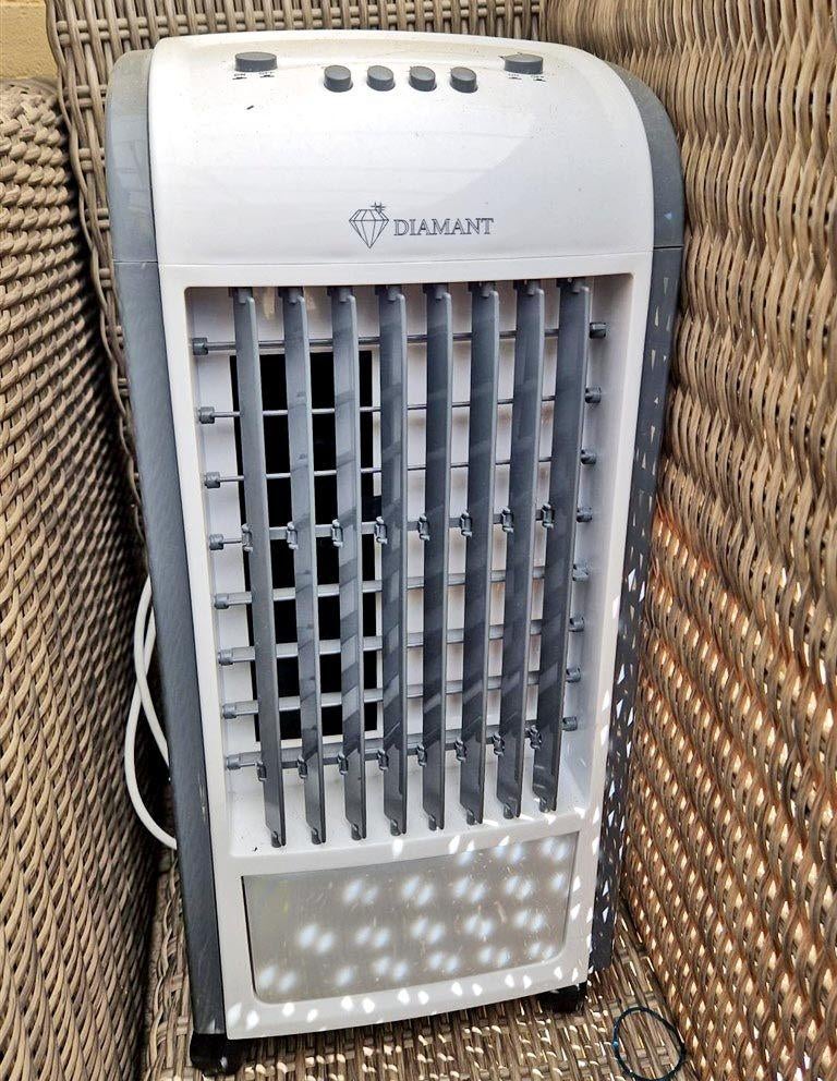 Diamant aircooler, Witgoed en Apparatuur, Airco's, Ophalen, Minder dan 60 m³, 3 snelheden of meer, Staande ventilator