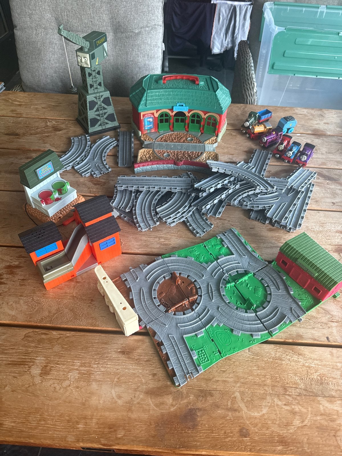 Grote Thomas de Trein speelset met accessoires, Ophalen of Verzenden, Gebruikt