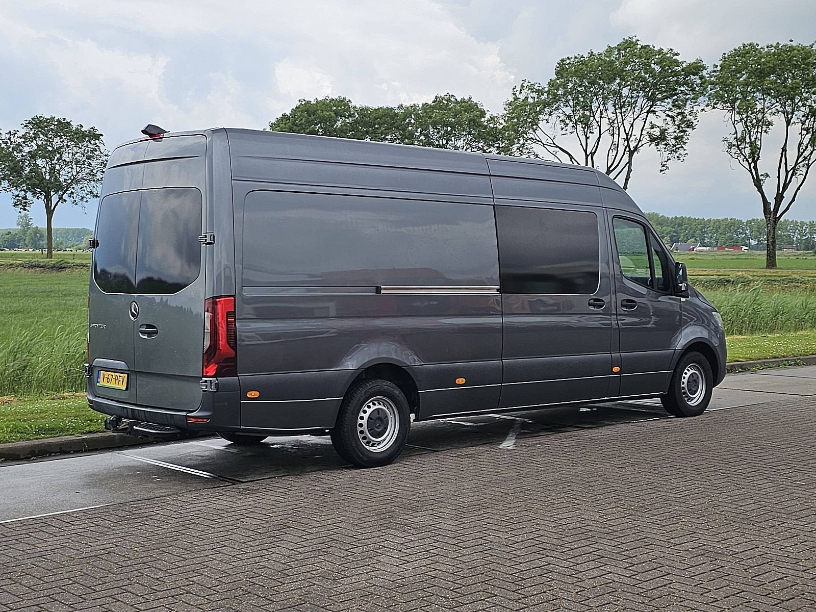 MERCEDES-BENZ SPRINTER 319 l3h2 v6 led 3.5t-trh, Auto's, Gebruikt, Euro 6, 190 pk, Bedrijf