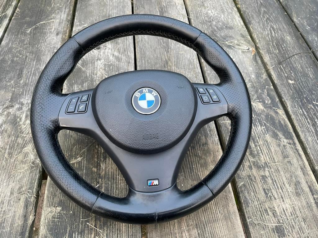 Bmw e82 e87 e90 e91 e92 m sportstuur. Uit een 2006 e90, Auto-onderdelen, Ophalen of Verzenden, BMW