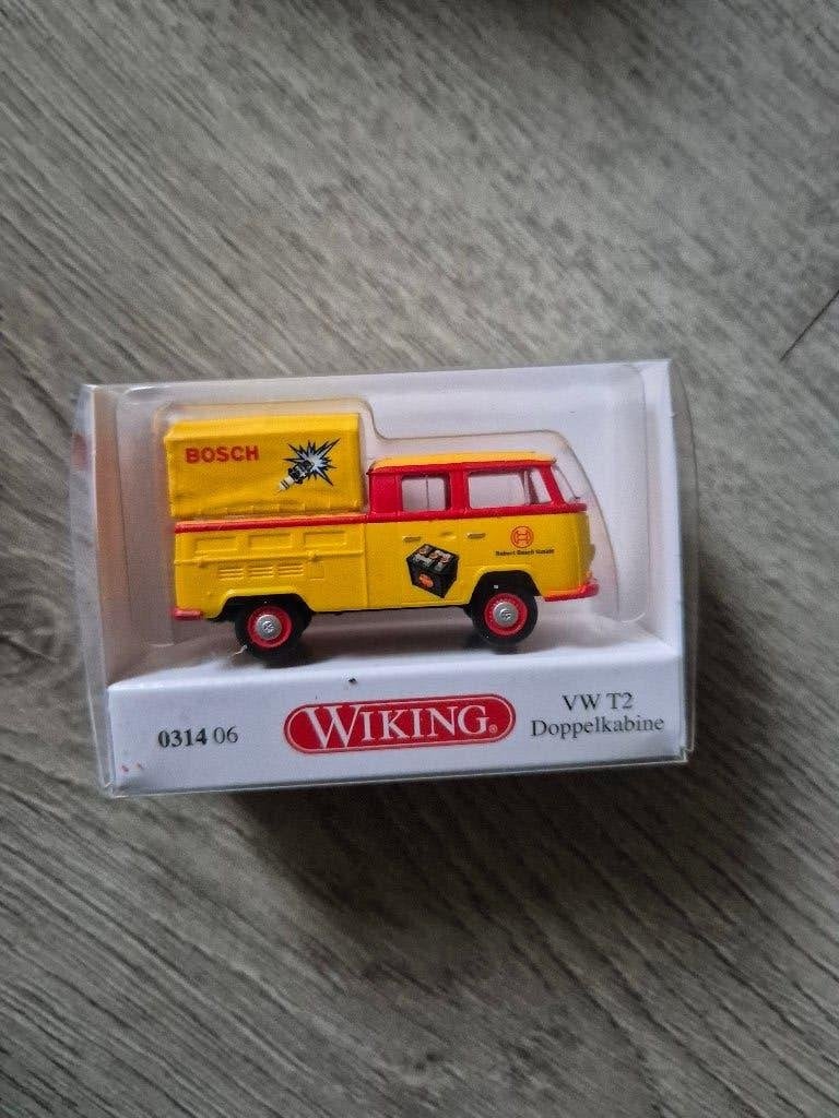 WIKING 031406 1:87 VW T2 Dubbel cabine Bosch, Ophalen of Verzenden, Nieuw, Auto, Wiking
