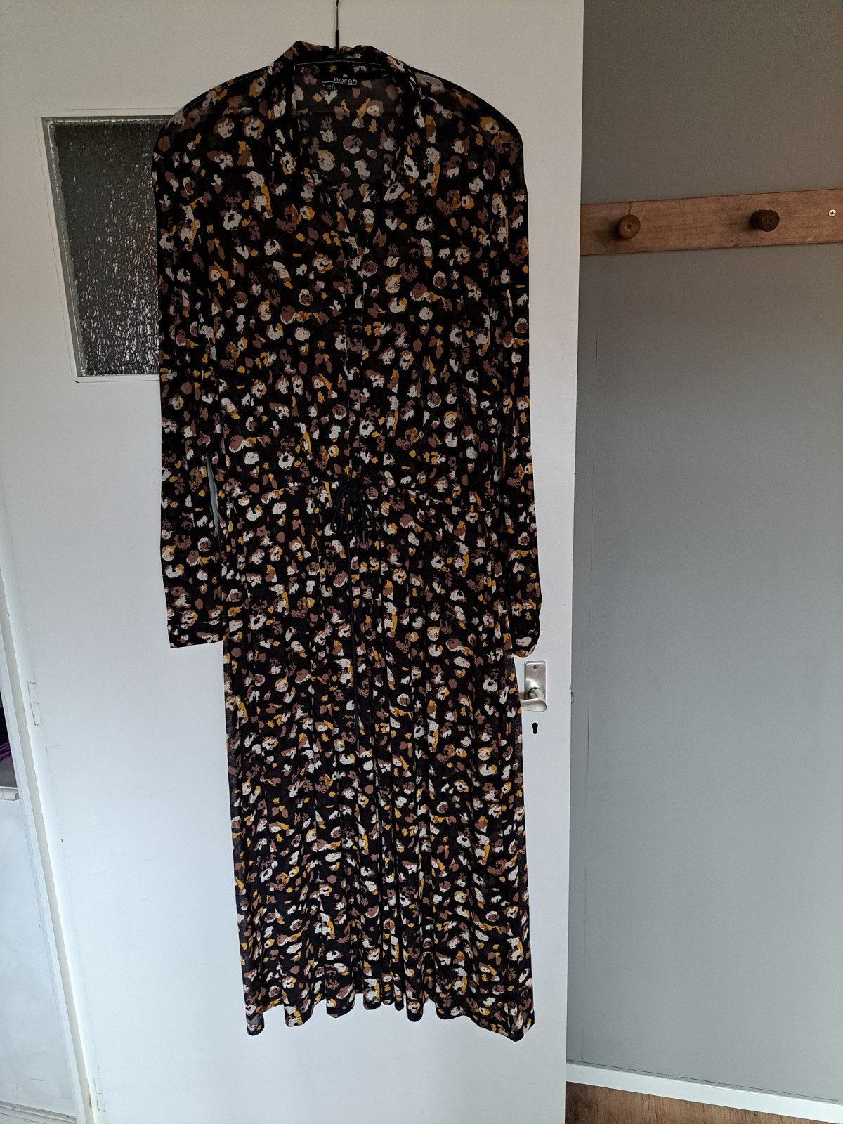 Norah jurk maat 48, Kleding | Dames, Jurken, Zwart, Maat 46/48 (XL) of groter, Ophalen of Verzenden, Zo goed als nieuw