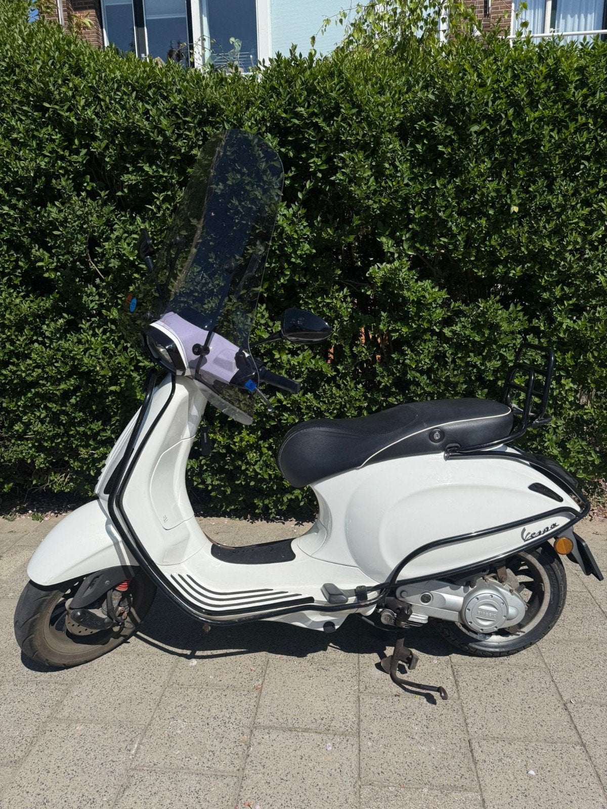 Vespa Sprint Scooter Blauw Kenteken - Bouwjaar 2019, Ophalen, Gebruikt, Benzine