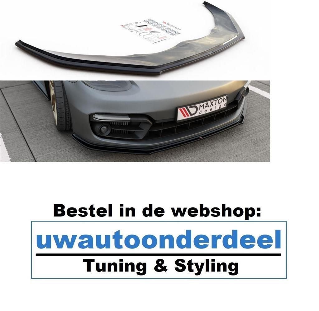 Maxton Design Porsche Panamera Turbo 971 Spoiler Lip, Verzenden, Automotive Parts, A.parts@hotmail.nl, Trasmolenlaan 12 3447 GZ Woerden